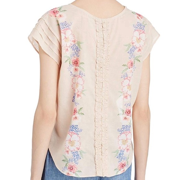Free People Floral Top - Picture 2 of 5